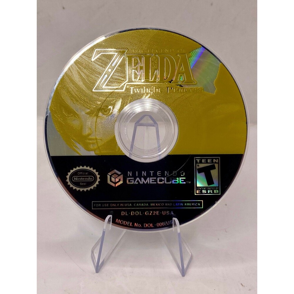 The Legend of Zelda: Twilight Princess (Nintendo GameCube, 2006) DISC ONLY mint